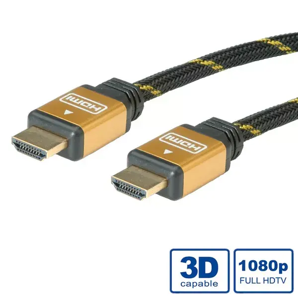 HDMI kabelis ROLINE GOLD High Speed 10m Photo 2