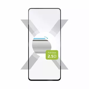 FIXED rūdīts ekrāna aizsargs Redmi Note 12 Pro — pilna pārklājuma, melns