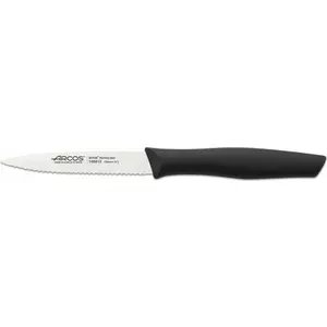 Peeling Knife Arcos NOVA 100 mm serrated black – Arcos 188610