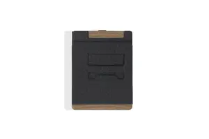 HP Convertible Laptop and Tablet Stand for Devices up to 16.1 Inches Black and Brown Polyurethane and Fiberglass