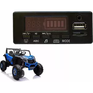 Skaņas josla LEAN Cars 9375 šūpošanās/riteņu rotaļlietu aksesuārs Melns