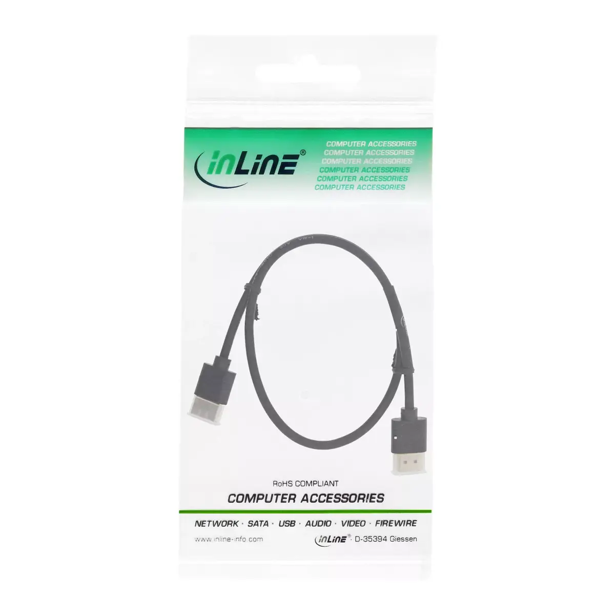 HDMI kabelis InLine 17501S Photo 2