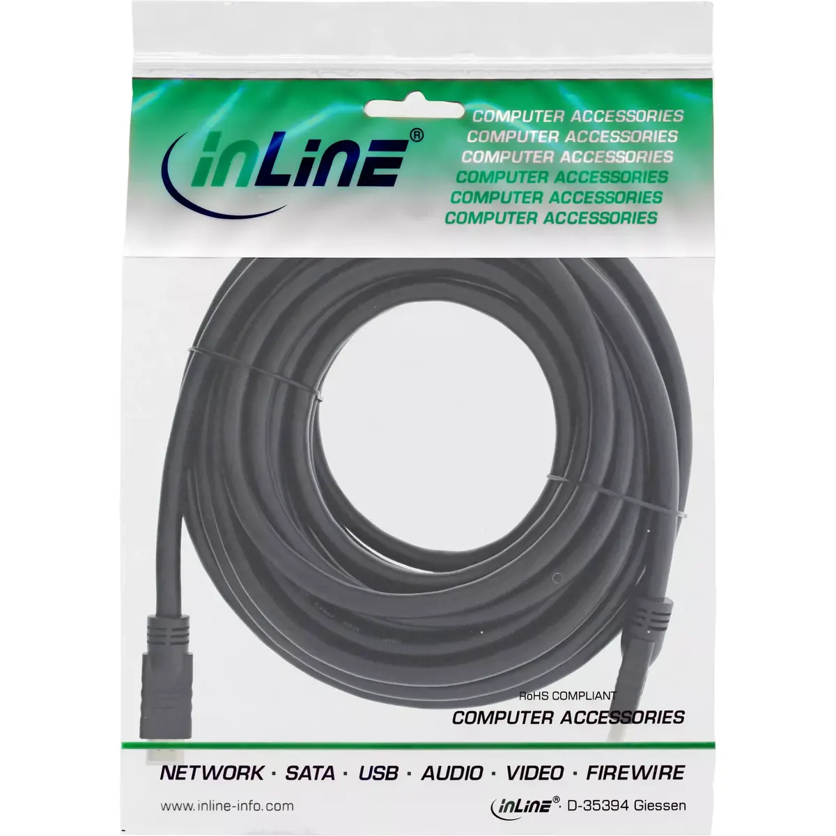 HDMI Kabelis InLine 17502P Photo 2
