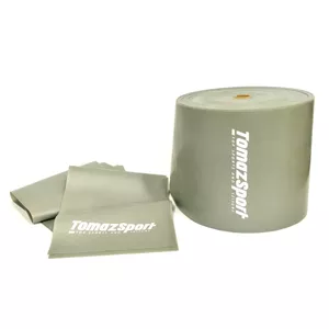 Эластичная тренировочная лента Tomaz Sport TS 4515055S 15 x 0.55 см серебристая 25–30 lbs