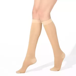 Kompresijas zeķes I klase 15-20 mmHg DANWA CS-BL06, Unisex, ki Keļiu