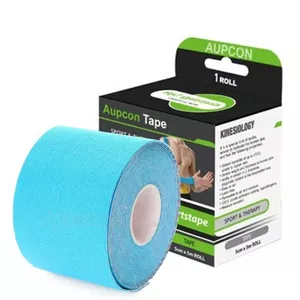 Кинезиотейп AUPCON AUPCON-03, светло-голубой, 5 см x 5 м