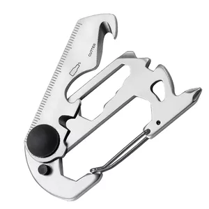 Carabiner Keychain Keynew TS-22JY155 — stainless steel multifunctional key holder, durable