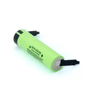 Rechargeable lithium-ion battery Panasonic NCR18650B 3400mAh 3.7V