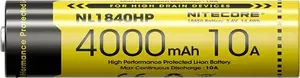 Rechargeable Li-ion battery Nitecore NL1840HP 3.6V 4000mAh