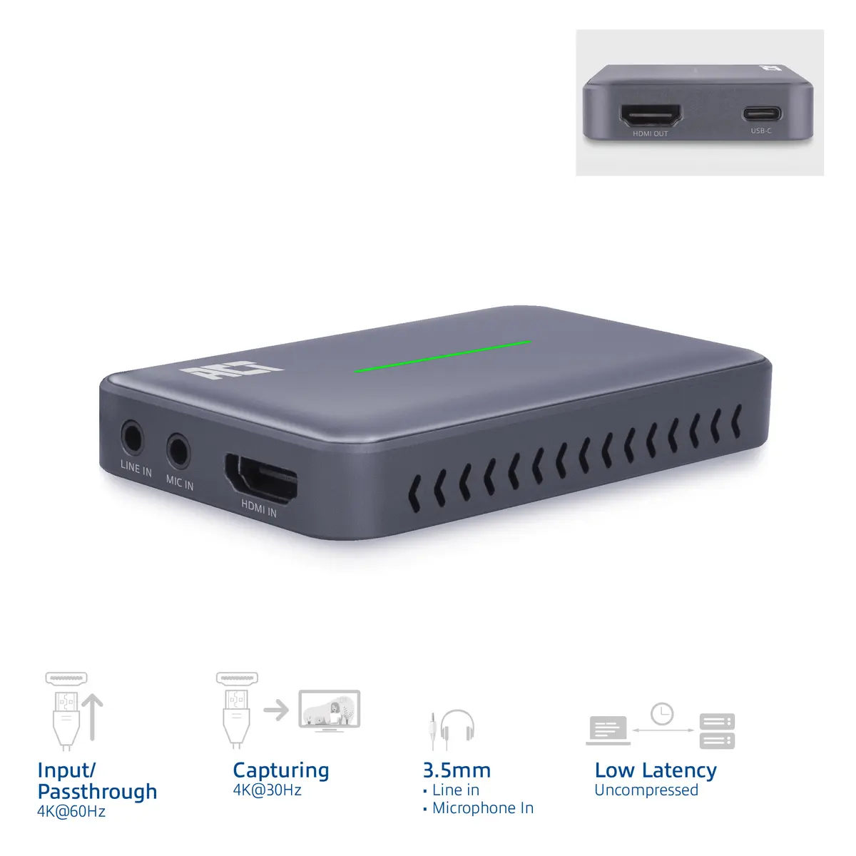 ACT AC7600 USB-C Video Capture Card Photo 3