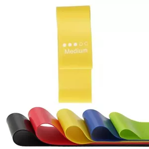 Gumijas pretestības gumija-Kilpa Tomaz Sport Medium 600x50, dzeltena