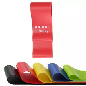 Pretestības gumijas cilpa Tomaz Sport TS-30-HEAVY 600×50 mm, heavy, sarkana