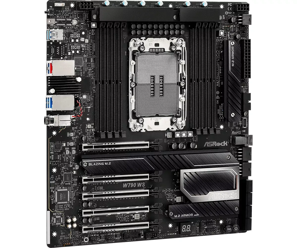 Материнская плата Asrock W790 WS R2.0, 90-MXBP30-A0UAYZ Photo 3