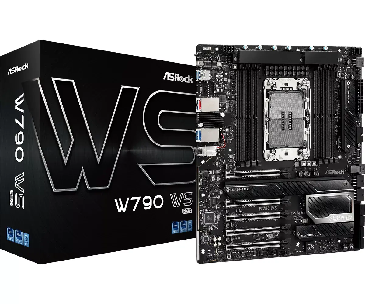 Материнская плата Asrock W790 WS R2.0, 90-MXBP30-A0UAYZ Photo 5