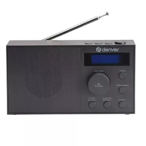 Radio DENVER DAB-51B — DAB+/FM/AM compact digital radio, black