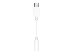 Cable Gender Changer Apple MW2Q3ZM/A USB-C to 3.5mm White