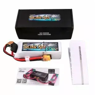 Akumulators Gens ace G-Tech Soaring 2200mAh 14.8V 30C Photo 4
