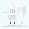 Vention FEPB0-EU 20 Вт USB‑C сетевой адаптер Photo 2