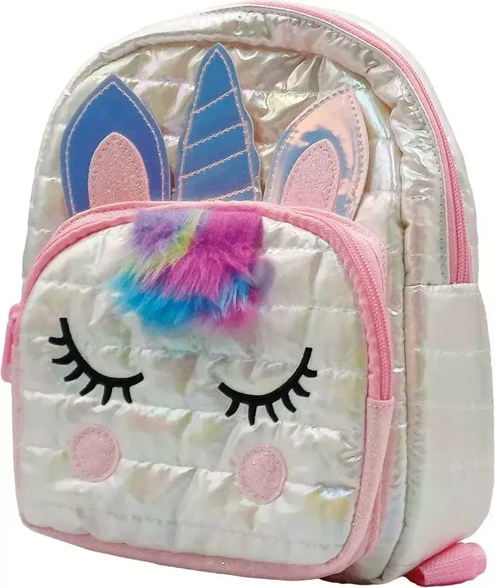Mugursoma Stnux Puffy Unicorn balta Photo 2