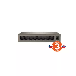 Tīkla slēdzis Tenda TEG1008M Gigabit Ethernet 8 porti 16 Gbit/s