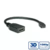 HDMI augstas ātruma kabelis + Ethernet VALUE 0.15m Photo 2