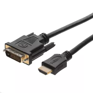 Helos 5m, HDMI/DVI-D Melns