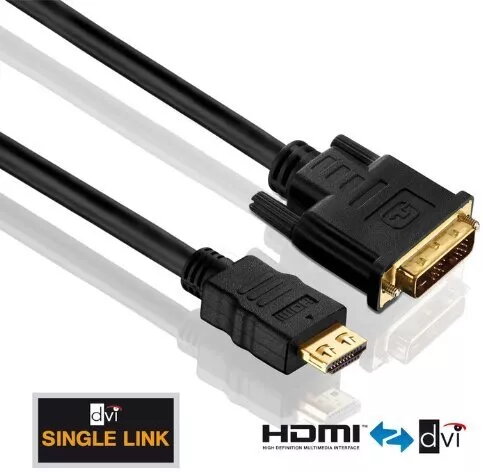 HDMI-DVI Kabeļi PureLink PI3000-005 0.5m