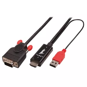 HDMI to VGA Adapter Cable Lindy 2m