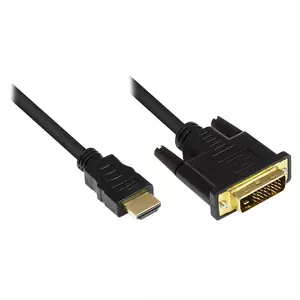 HDMI/DVI-D kabelis Alcasa 1m