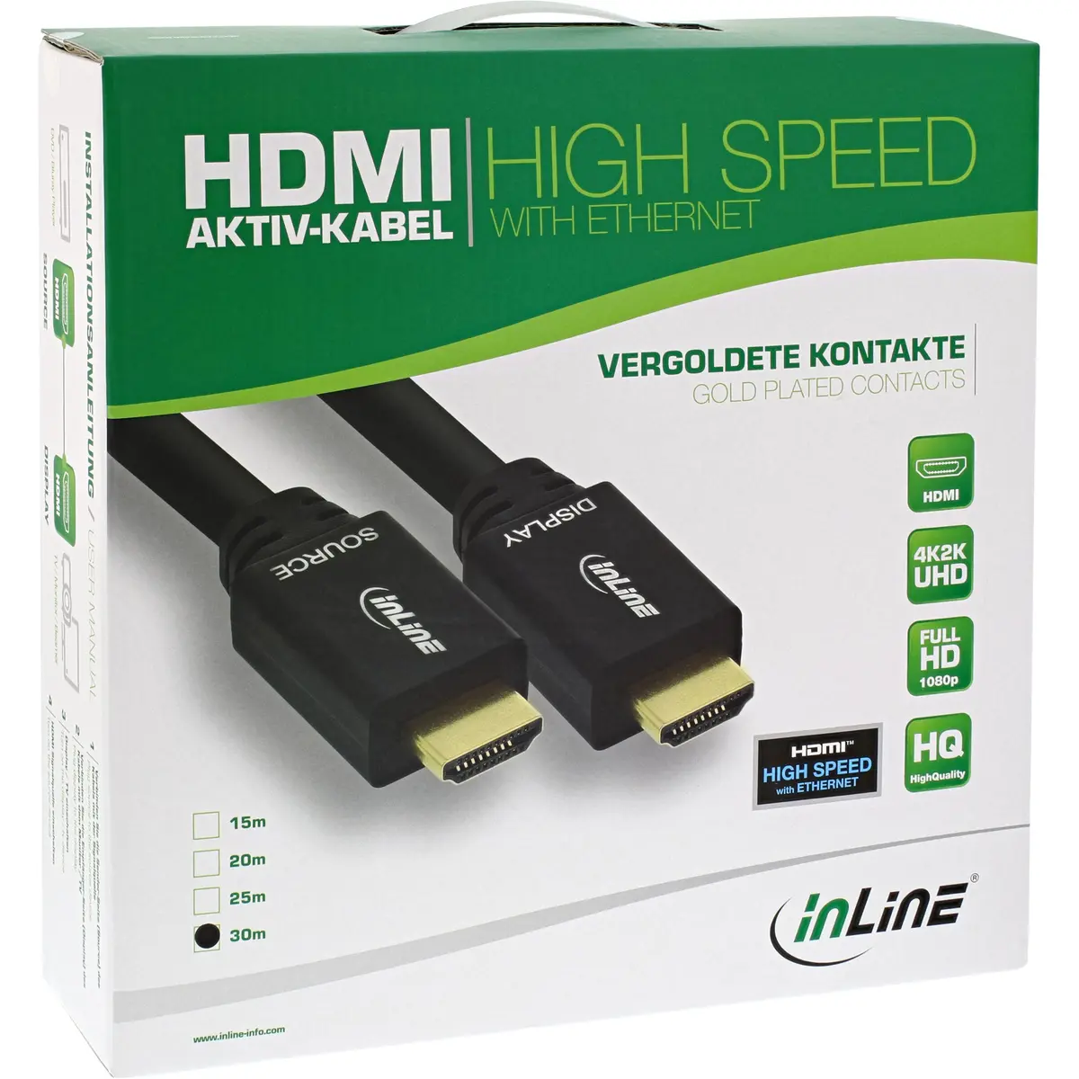 InLine aktīvs ātrgaitas HDMI kabelis 40m Photo 7