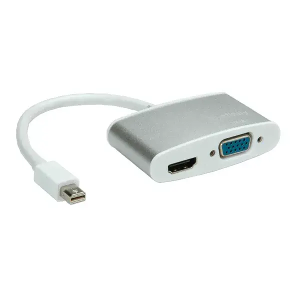 Adapteris Mini DisplayPort - HDMI/VGA ROLINE Photo 2