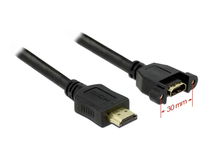 HDMI Cable DeLOCK 1m 2xHDMI Photo 2