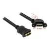 HDMI Cable DeLOCK 0.25m 2xHDMI Photo 2