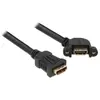 HDMI Cable DeLOCK 0.25m 2xHDMI Photo 3