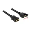 HDMI Cable DeLOCK 0.25m 2xHDMI Photo 2