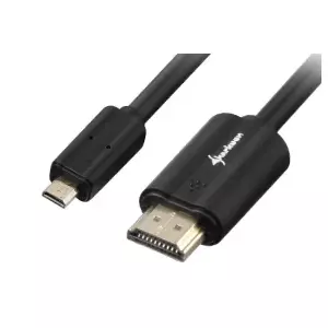 HDMI kabelis Sharkoon 1.5m HDMI/Micro HDMI