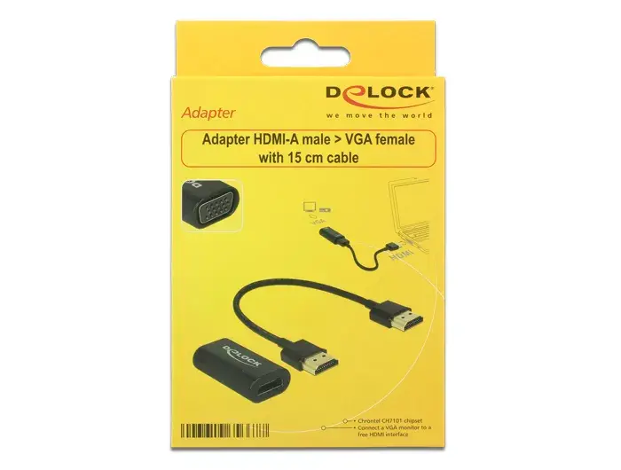 Kabelis HDMI/VGA DeLOCK 65667 Photo 3