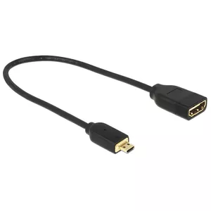 HDMI Cable DeLOCK 0.2m HDMI-A/HDMI Micro-D