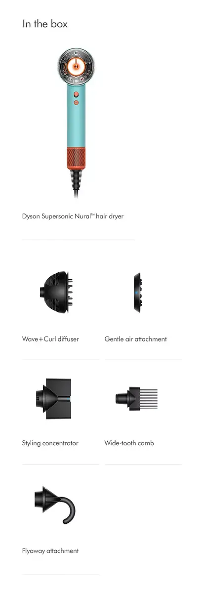 Фен Dyson Supersonic Nural 1600 Вт Photo 23