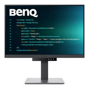 Монитор 24.1" BenQ RD240Q WQXGA LCD, IPS, 2560×1600, HDR10, 60 Гц, 5 мс, 300 кд/м², USB-C PD 90 Вт, 3× USB-A, DP 1.4, HDMI 2.0, динамики, VESA