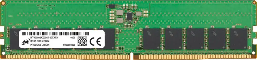 MICRON DDR5 16GB UDIMM ECC 5600 MHz CL46 Photo 2