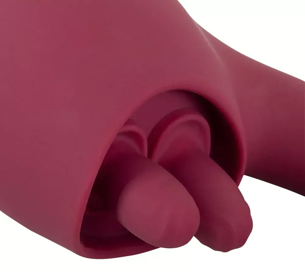 Вибратор Javida Silicone Purple — двойная стимуляция 20,6 см Photo 5