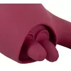 Вибратор Javida Silicone Purple — двойная стимуляция 20,6 см Photo 5