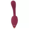 Вибратор Javida Silicone Purple — двойная стимуляция 20,6 см Photo 6