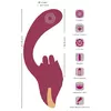 Вибратор Javida Silicone Purple — двойная стимуляция 20,6 см Photo 12