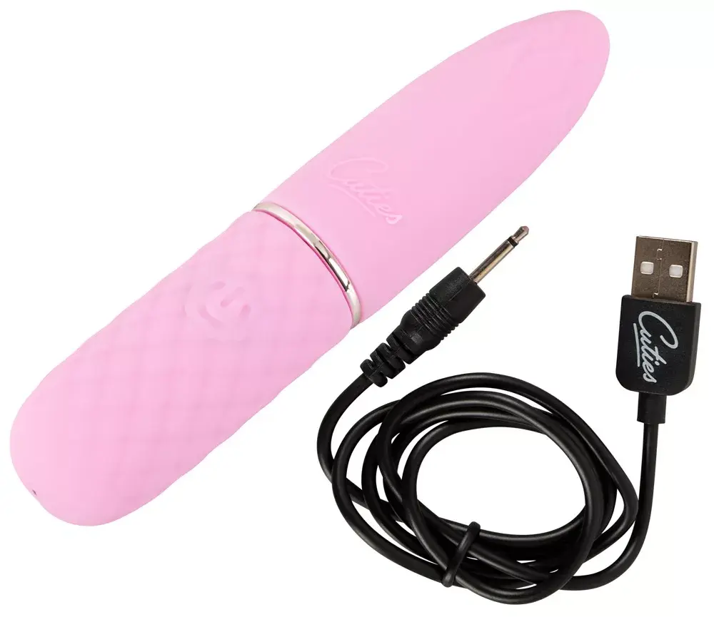 Мини-вибратор Cuties Silicone Rose — перезаряжаемый, 10,5 см Photo 7