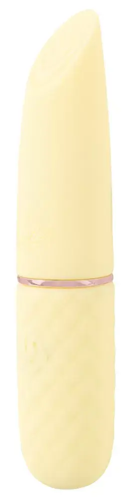 Мини-вибратор Cuties Silicone Yellow — 10,5 см Photo 3
