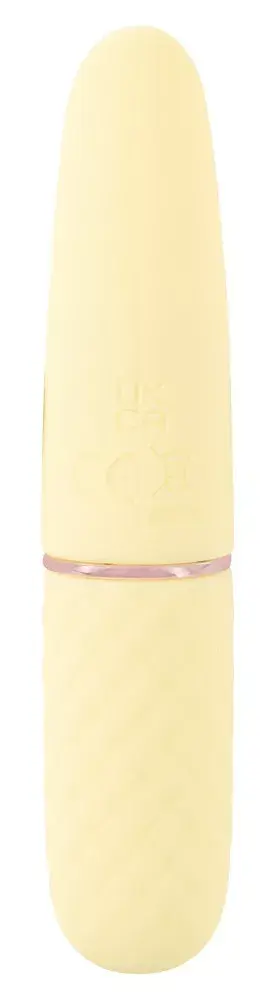 Мини-вибратор Cuties Silicone Yellow — 10,5 см Photo 5