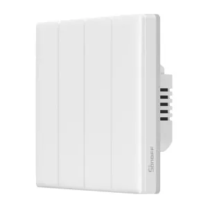 Vieds Wi-Fi skārienjūtīgais sienu slēdzis Sonoff TX T5 4C (4 kanāli)