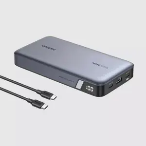 Портативный аккумулятор UGREEN PB205 25000mAh 145W 2xUSB-C